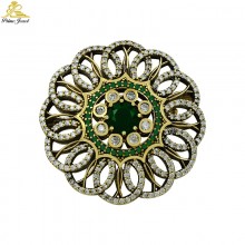 Gümüş Otantik Broş